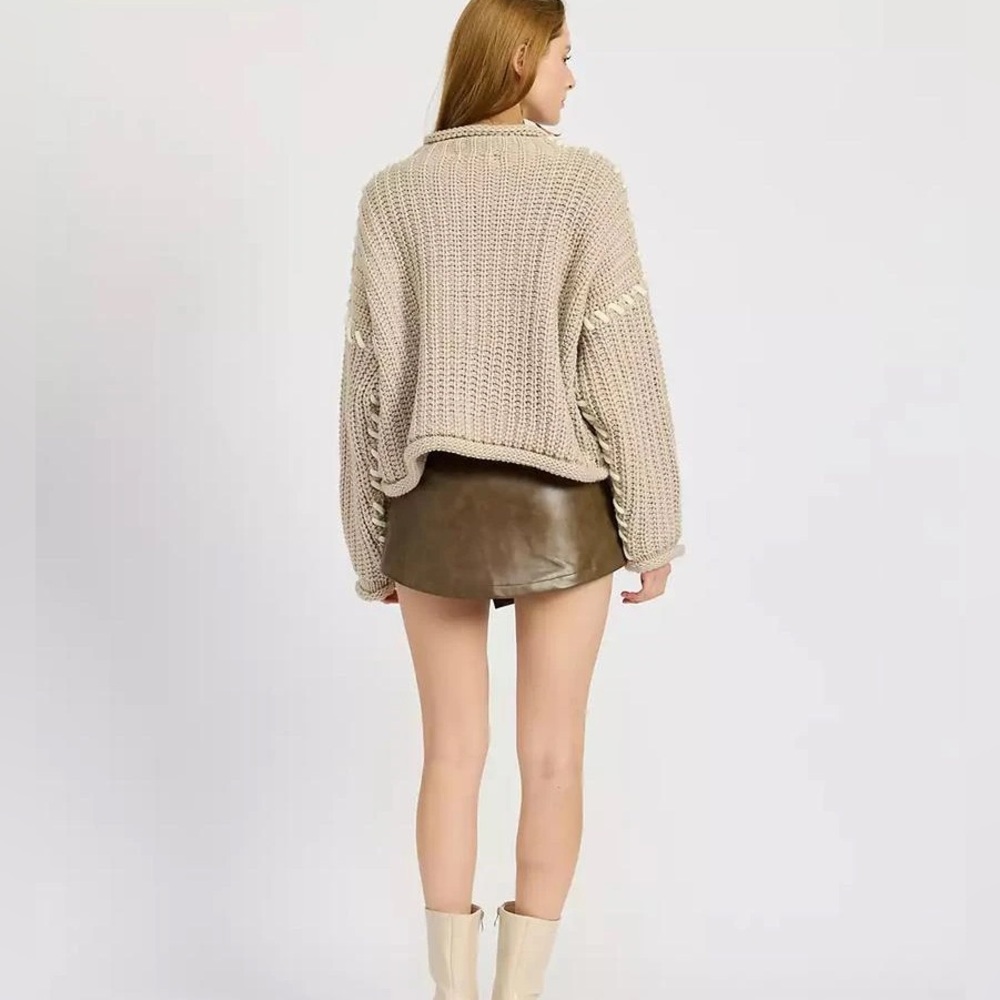 En Saison
NEW Women's Alyza Long-Sleeve Knit Sweater, oversized - Picture 2 of 14